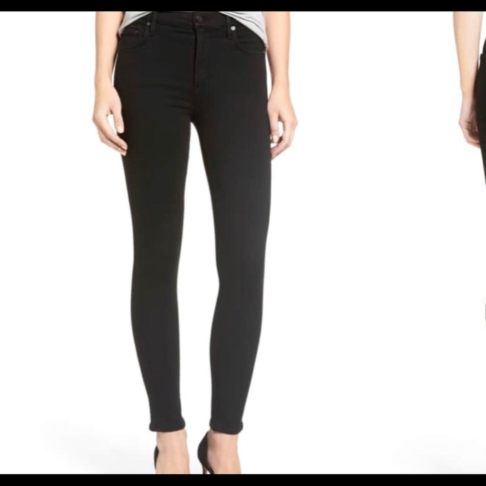 Citizen of Himanity Rocket Skinny Jeans, black